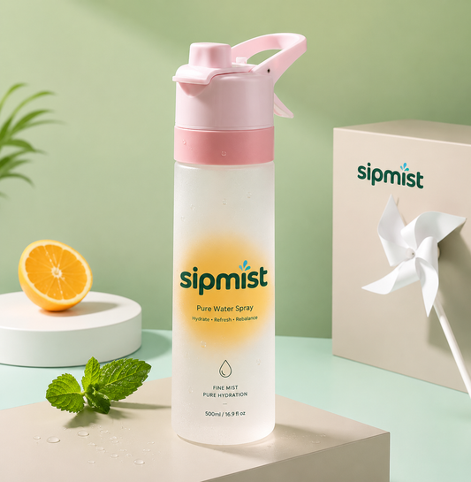 SipMist 2-in-1 Water Bottle with Cooling Mist Spray