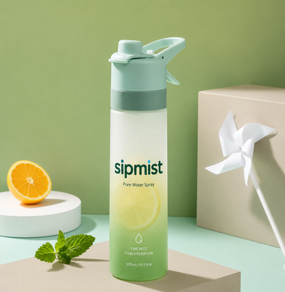 SipMist 2-in-1 Water Bottle with Cooling Mist Spray