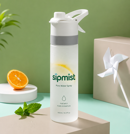 SipMist 2-in-1 Water Bottle with Cooling Mist Spray